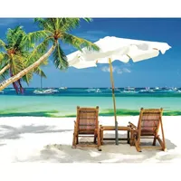 Hart Puzzles The Perfect Beach By Ow Lawrence, 24 X 30 1000 Piece Puzzle