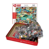 Hart Puzzles Key West By Kate Ward Thacker, 24 X 30 1000 Piece Puzzle