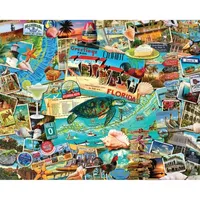 Hart Puzzles Key West By Kate Ward Thacker, 24 X 30 1000 Piece Puzzle