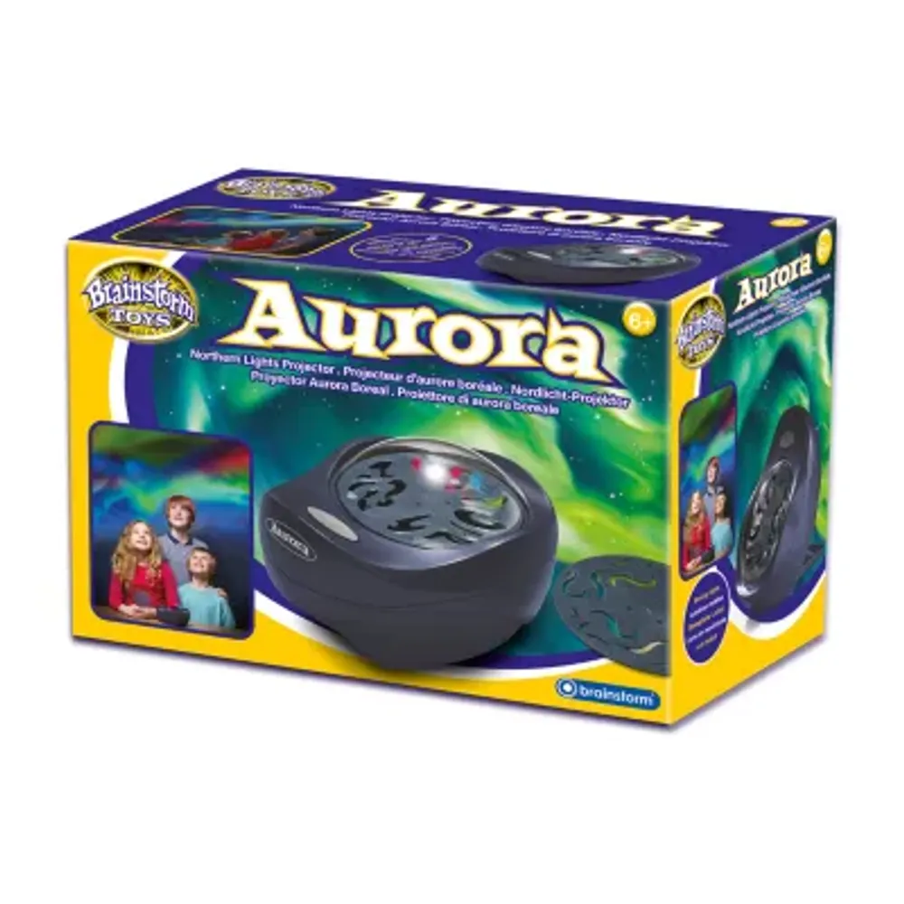 Brainstorm Toys Aurora Northern And Southern Lights Projector Stem Electronic Learning