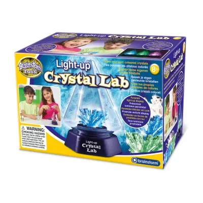 Brainstorm Toys Light-Up Grow Your Own Crystals Lab Electronic Learning