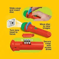 Brainstorm Toys Most Deadly Flashlight And Projector Electronic Learning