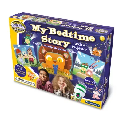 Brainstorm Toys My Bedtime Story Children'S Flashlight And Projector Toy Electronic Learning