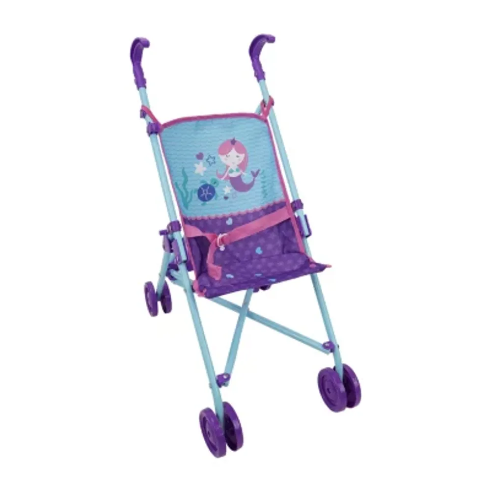 509 Mermaid Doll Umbrella Stroller Baby Play