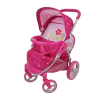 509 Garden Twin Doll Stroller Baby Play