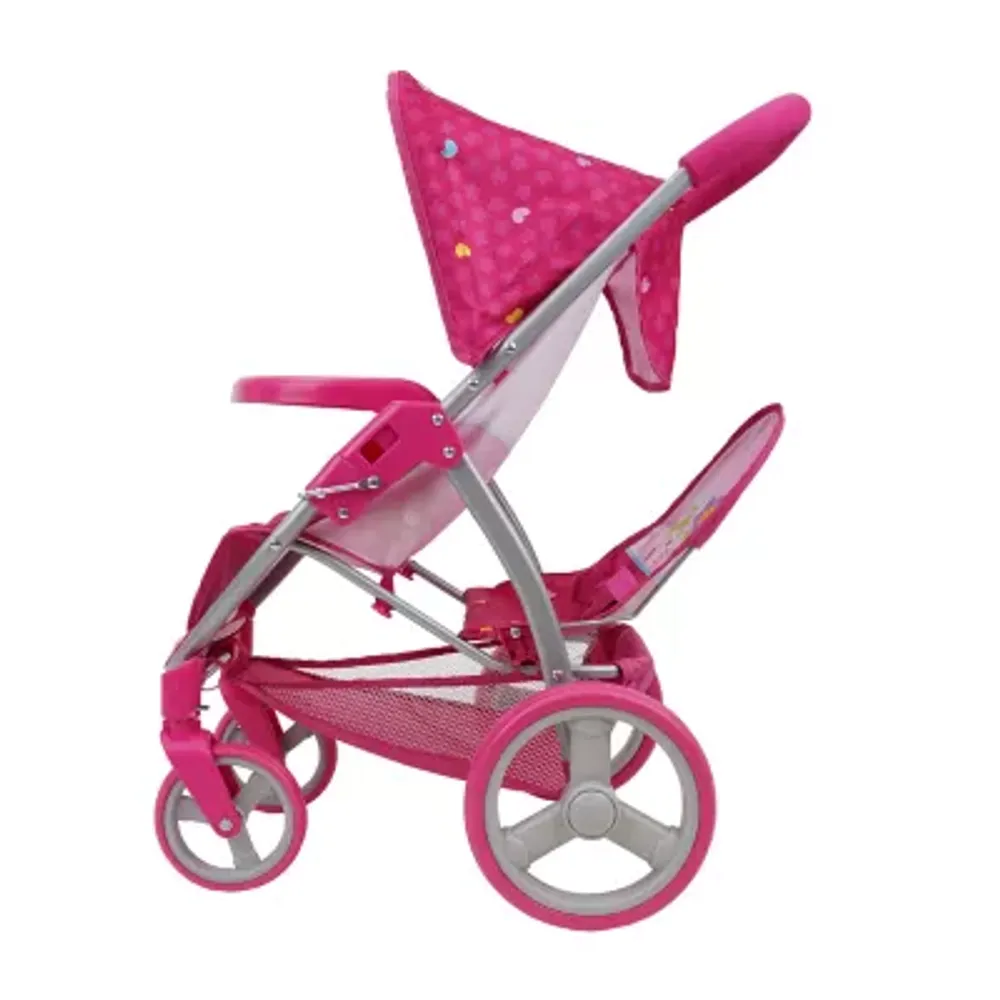 509 Garden Twin Doll Stroller Baby Play