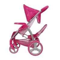 509 Garden Twin Doll Stroller Baby Play