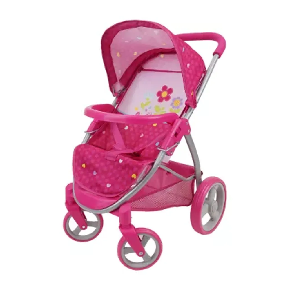 509 Garden Twin Doll Stroller Baby Play