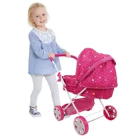 509 Garden Pram N Doll Set Baby Play