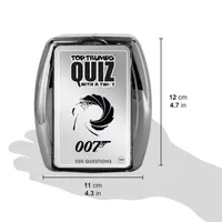 Top Trumps Usa Inc. 007 James Bond Every Assignment Quiz Game 20-pc. Card Game