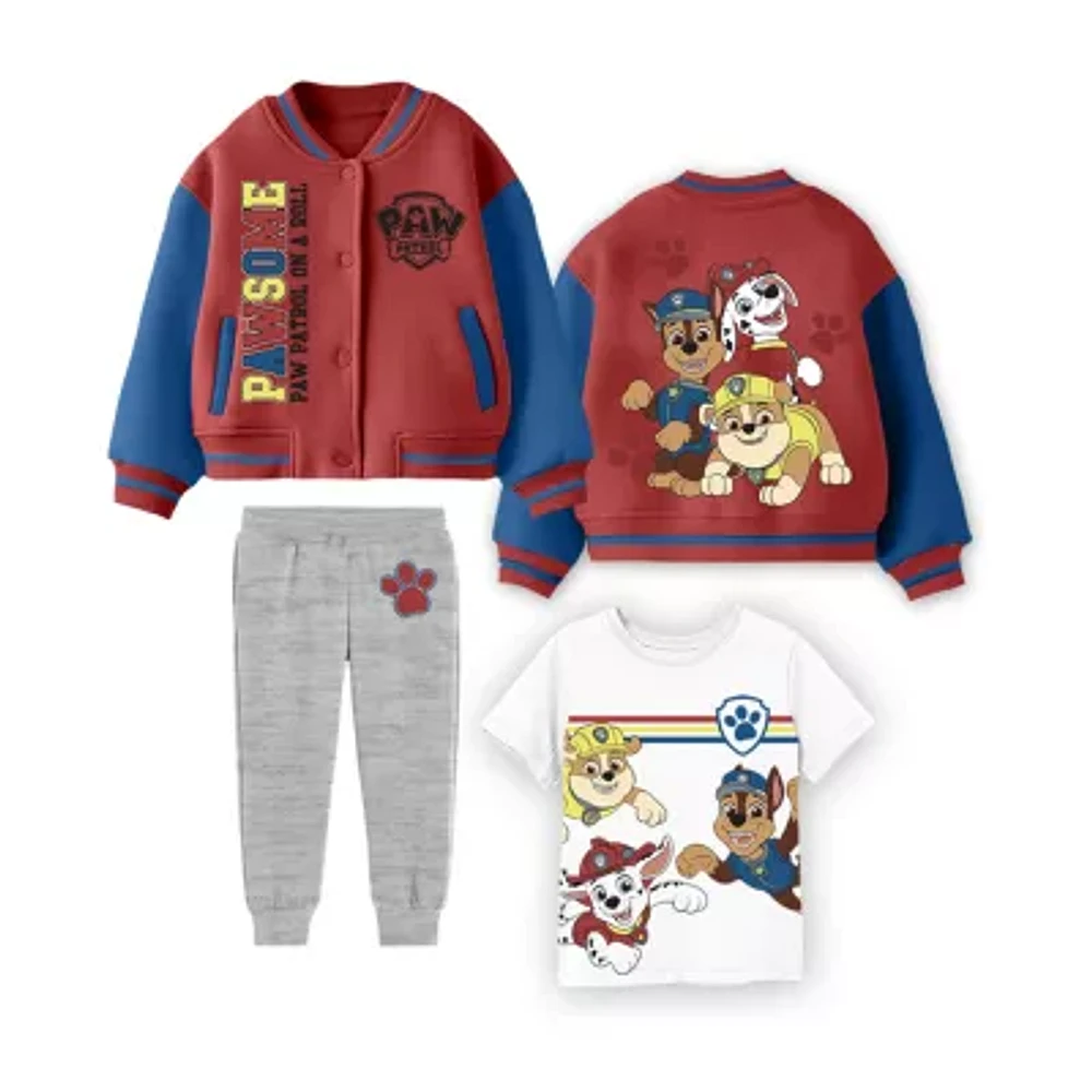 Xtreme Toddler Boys 3-pc. Fleece Paw Patrol Pant Set