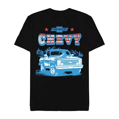 Mens Short Sleeve Chevrolet Truck Graphic T-Shirt