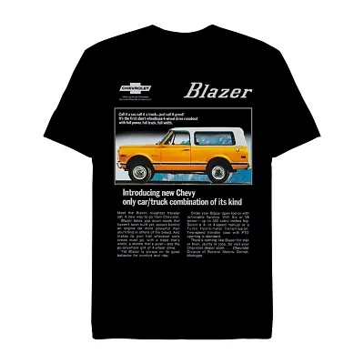 Mens Short Sleeve Chevrolet Blazer Graphic T-Shirt