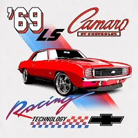 Mens Short Sleeve Camaro Graphic T-Shirt