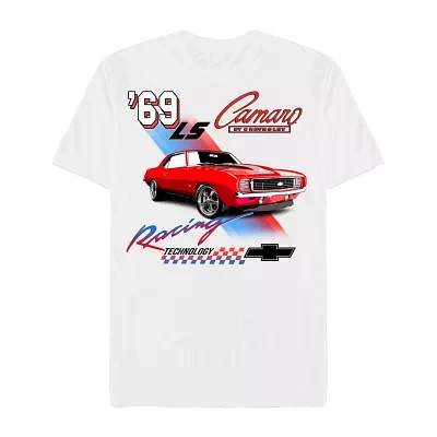 Mens Short Sleeve Camaro Graphic T-Shirt