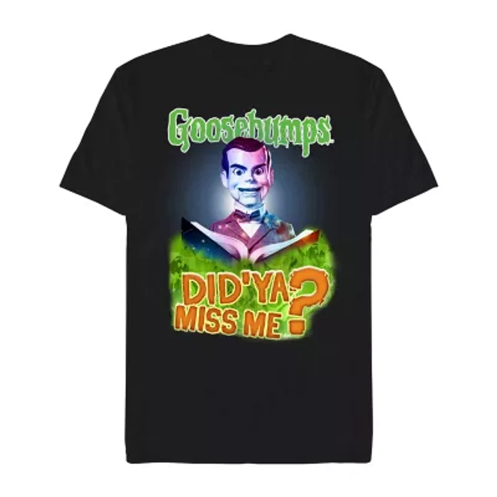 Mens Short Sleeve Goosebumps Graphic T-Shirt