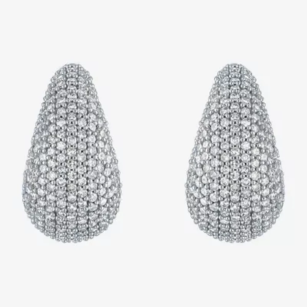 Diamond Addiction (G-H / I1-I2) 1 1/2 CT. T.W. Lab Grown White Diamond 10K White Gold Ear Pins