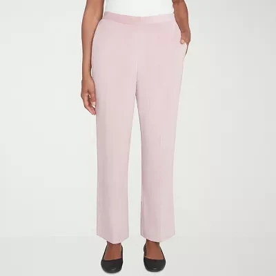 Alfred Dunner Telluride Womens Comfort Waistband Straight Corduroy Pant