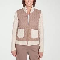 Alfred Dunner Telluride Lightweight Womens Quilted Jacket