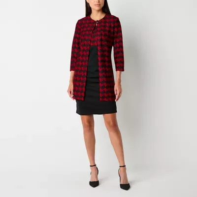 Danny & Nicole Womens Jacket Dress