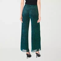 MSK Metallic Womens Wide Leg Palazzo Pant