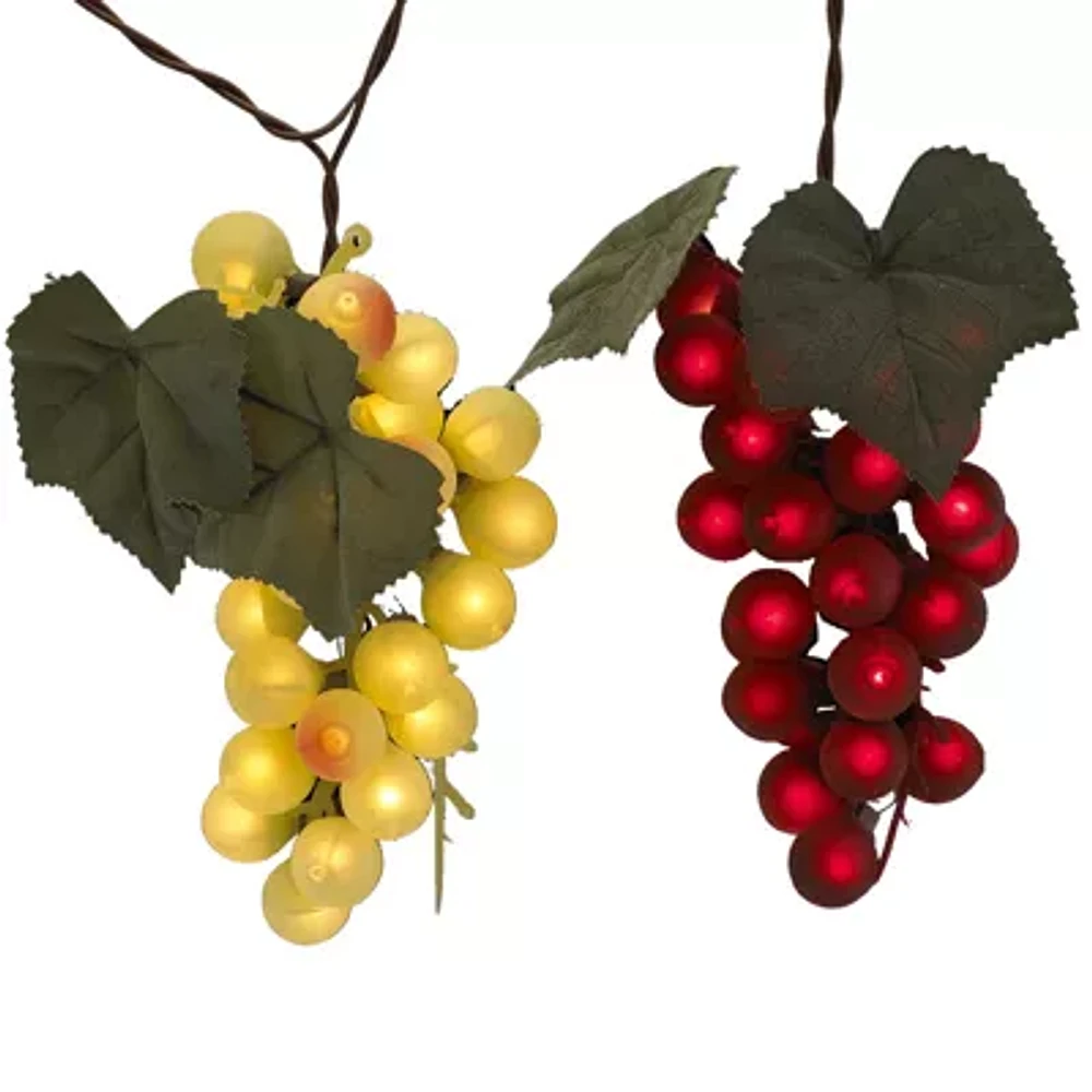 Kurt Adler UL 100-Light Grape Cluster Light Set