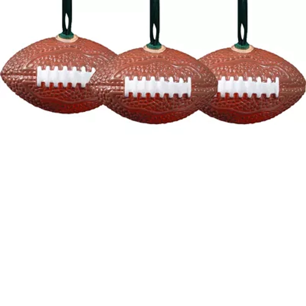 Kurt Adler 10-Light Football Light Set