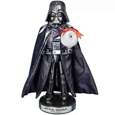 Kurt Adler 10" Star Wars™ Darth Vader With Death Star Nutcracker