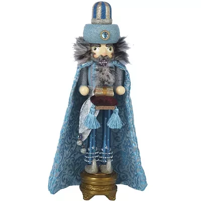 Kurt Adler 18" Hollywood Turquoise King Nutcracker