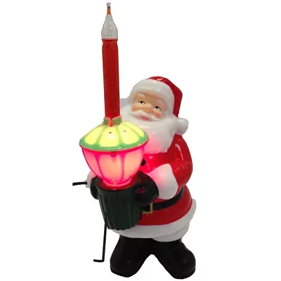 Kurt Adler 7" Santa Bubble Light Tabletop Decoration