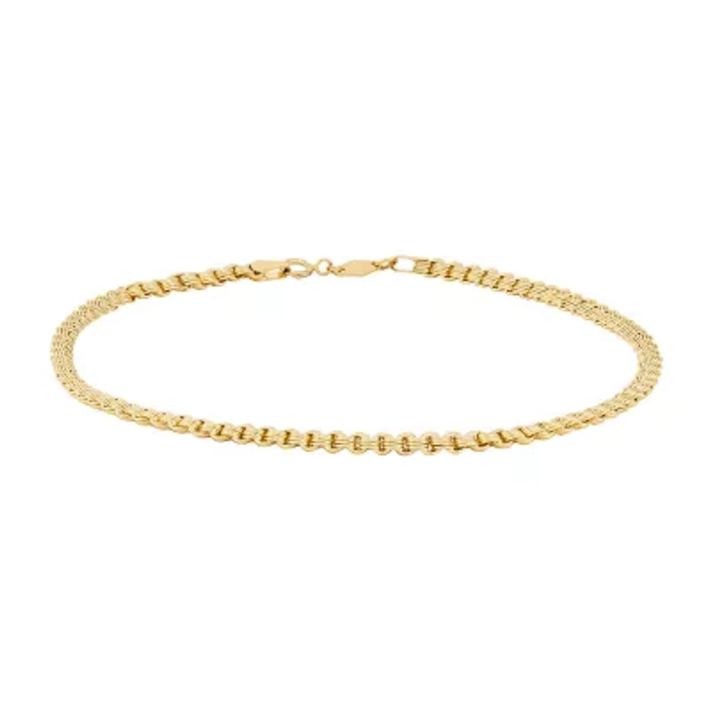 14K Gold 10" Alexandria Ankle Bracelet