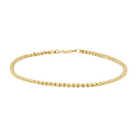 14K Gold 10" Alexandria Ankle Bracelet