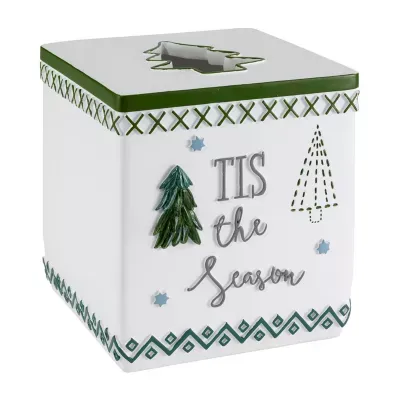 Avanti Christmas Trees Tissue Box Cover