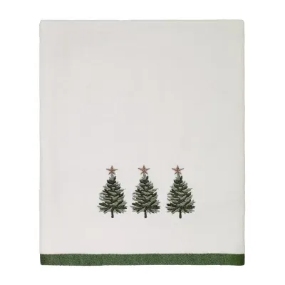 Avanti Trees Holiday Bath Towel