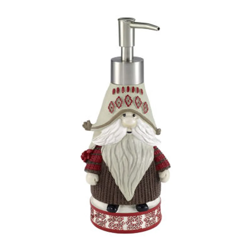 Avanti Christmas Gnome Soap Dispenser
