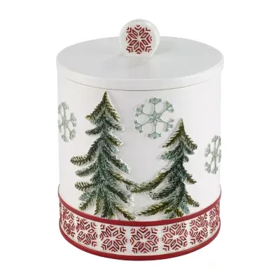 Avanti Christmas Gnome Bathroom Canister