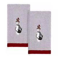 Avanti Country Friends Embellished Holiday Towel