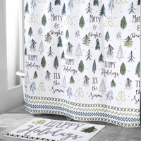 Avanti Christmas Trees Shower Curtain