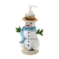 Avanti Coastal Snowman Soap Dispenser