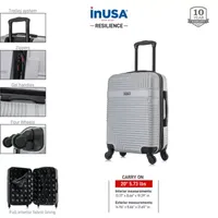 InUSA Resilience 20" Carry-On Hardside Lightweight Spinner Luggage