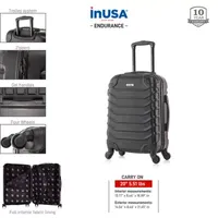 InUSA Endurance 20" Carry-On Hardside Lightweight Spinner Luggage