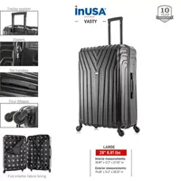 InUSA Vasty 28" Hardside Lightweight Spinner Luggage