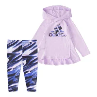 adidas Baby Girls 2-pc. Legging Set