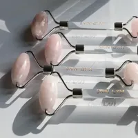 Skin Gym Rose Quartz Crystal Facial Roller