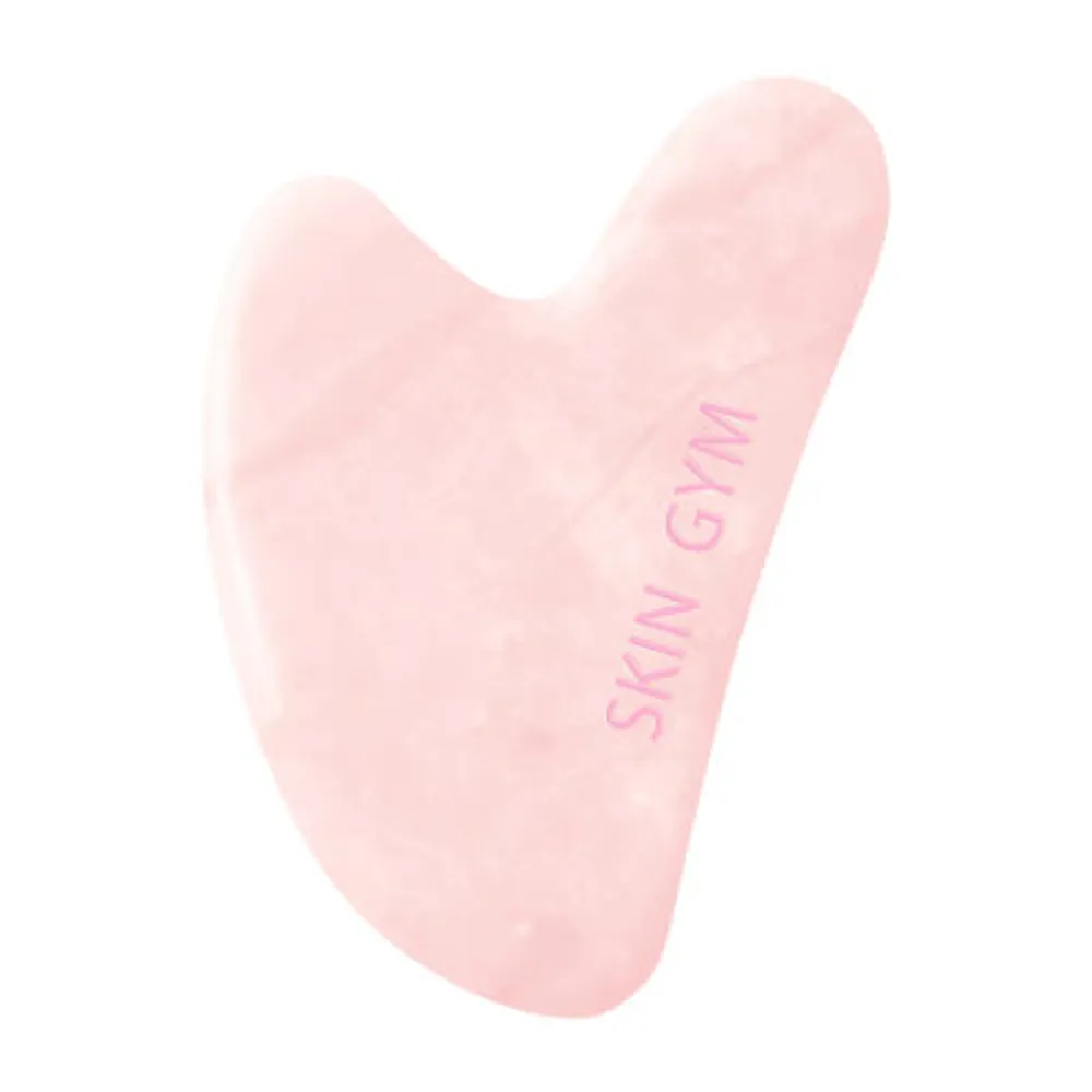 Skin Gym Rose Quartz Heart Gua Sha Tool