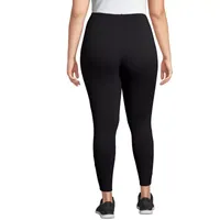 JMS by Hanes Womens High Rise Full Length Leggings Plus