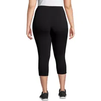 JMS by Hanes Womens High Rise Capri Plus