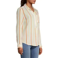 a.n.a Womens Long Sleeve Tunic Top