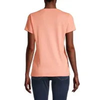 St. John's Bay Womens V Neck Short Sleeve T-Shirt