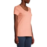St. John's Bay Womens V Neck Short Sleeve T-Shirt